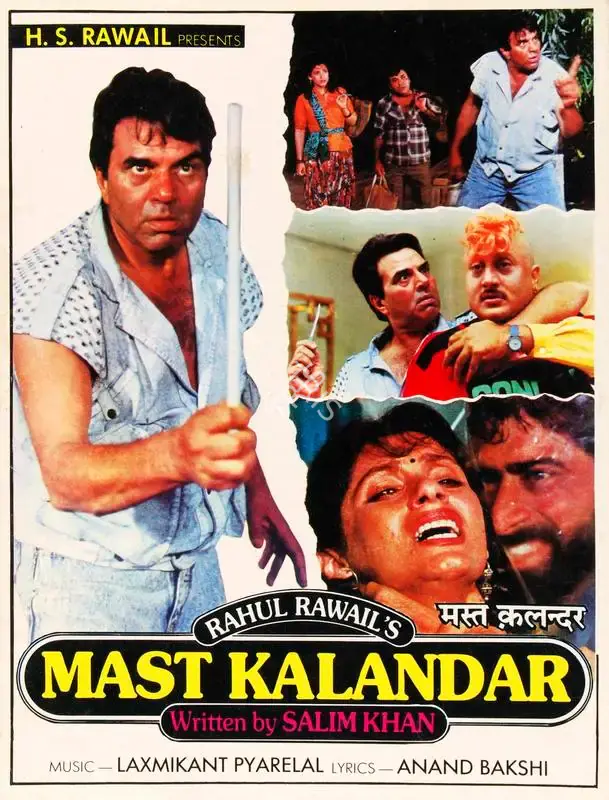 Rahul Rawail (Producer), Mast Kalandar, 1991, Song-Synopsis Booklet