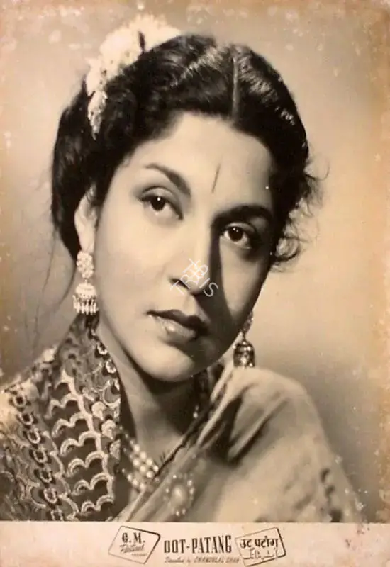 Chandulal J. Shah (Director), Oot Patang, 1955, Lobby Card