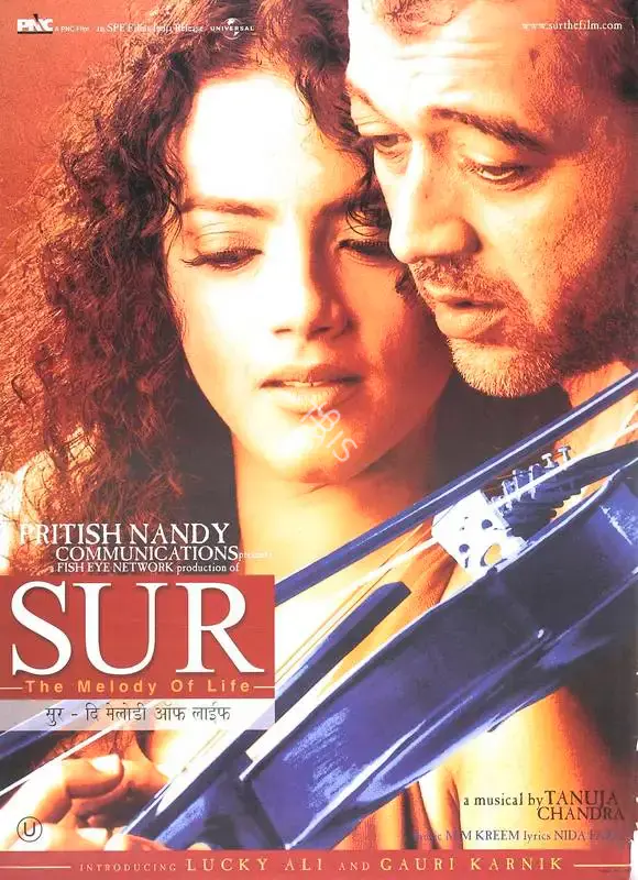 Pritish Nandy (Producer), Sur, 2002, Full Sheet Poster