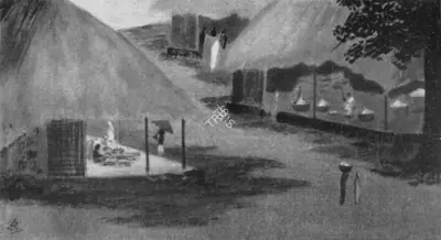 Gaganendranath Tagore (Artist), Village Scene, Painting