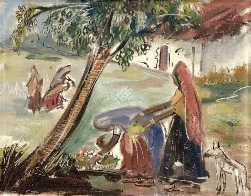 Mookherjea, Sailoz (Artist). Untitled, n.d. | Painting, So.NeY/17.03.25, 2025 · Sotheby's