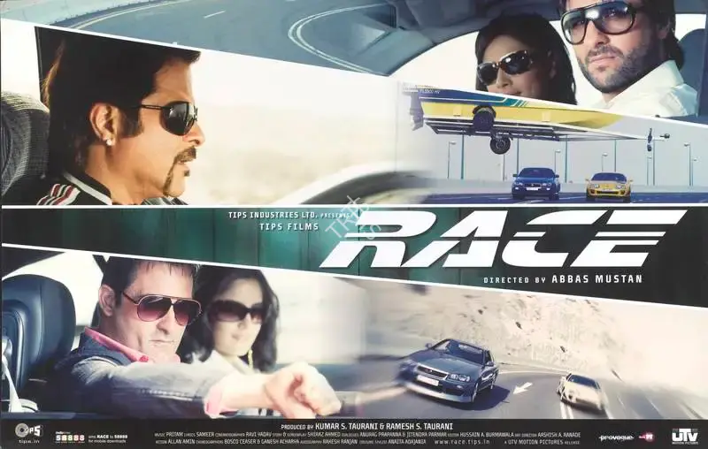 Ravi Yadav (Cinematographer), Race, 2008, Lobby Card