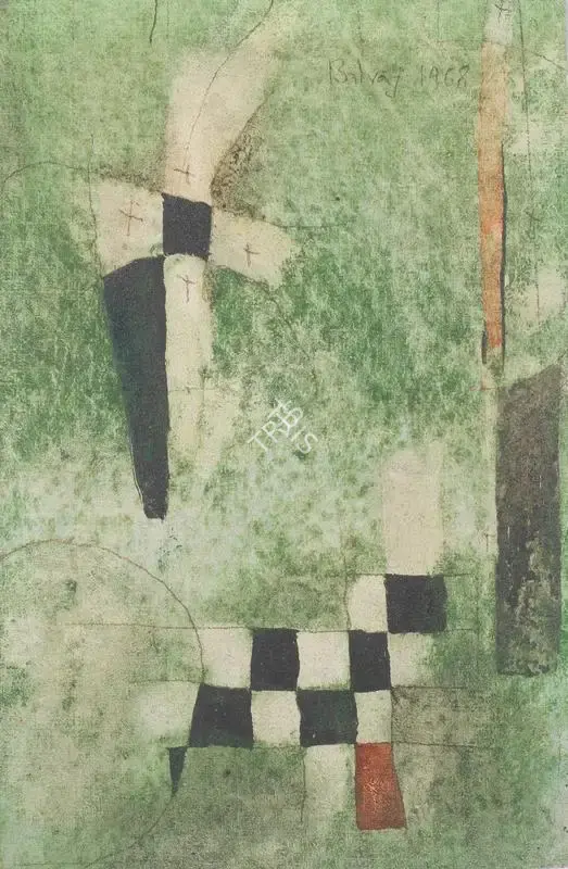 Balraj Khanna (Artist), Untitled (Abstract), 1968, Painting
