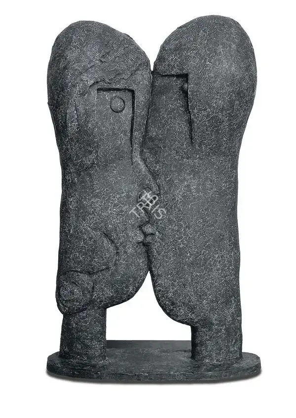 Himmat Shah (Artist), The Kiss, 2006, Sculpture