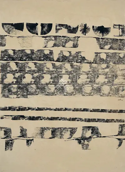 V.S. Gaitonde (Artist), Untitled, 1963, Painting
