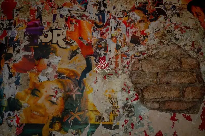 Hemant Chaturvedi (Photographer), New Roshan Talkies, Mumbai, Maharashtra- Torn Poster of Chor Machaye Shor (1974), 2024, Contemporary Photograph