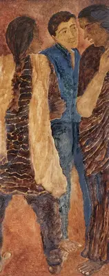 Shamshad Husain (Artist), Untitled, 1991, Painting