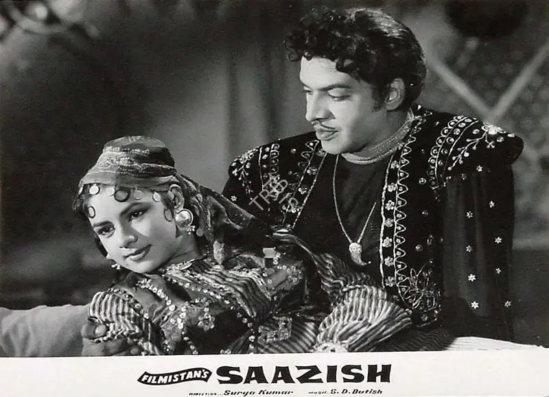 Surya Kumar (Director), Saazish, 1959, Lobby Card