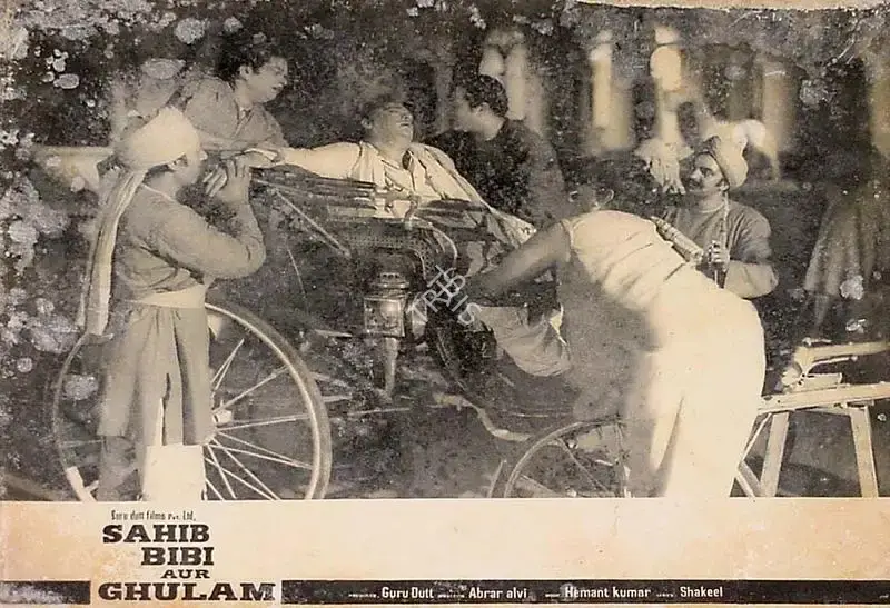 V.K. Murthy (Cinematographer), Sahib Bibi Aur Ghulam, 1962, Lobby Card