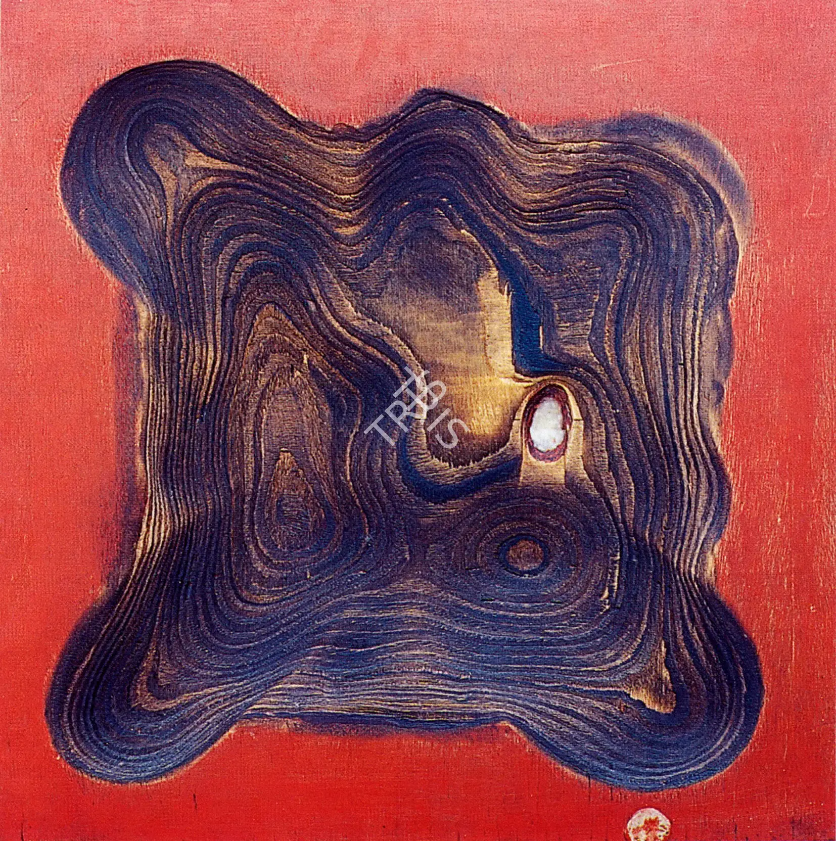 Patel, Jeram (Artist). Untitled, 1974 | Painting, He.Mum/15.11.97, 1974