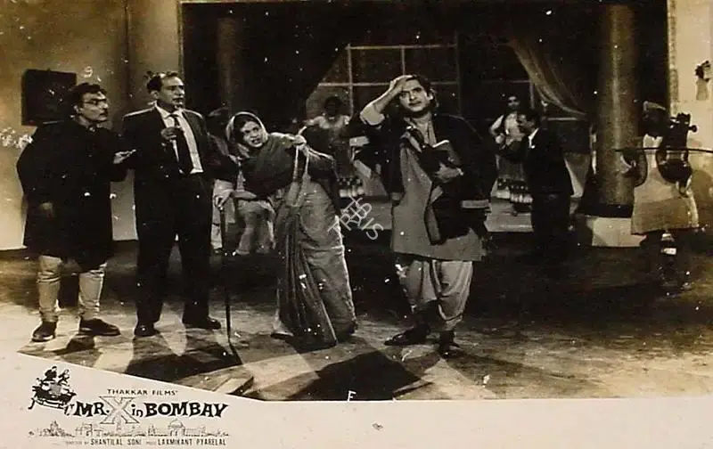 C.M. Thakkar (Producer), Mr X In Bombay, 1964, Lobby Card