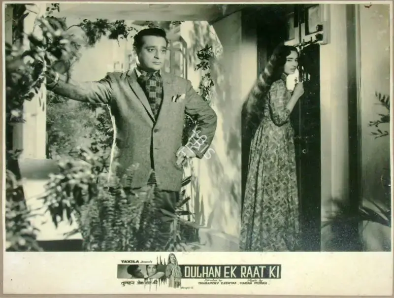 Rajendra Malone (Cinematographer), Dulhan Ek Raat Ki, 1966, Lobby Card