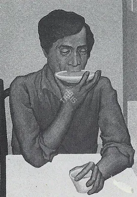 Sudhir Patwardhan (Artist), The City (Detail), 1979, Drawing