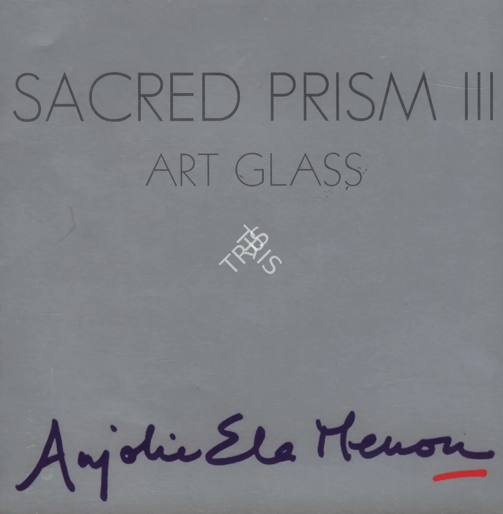 Anjolie Ela Menon (Artist), Sacred Prism III, 2001, Solo Exhibition Invitation