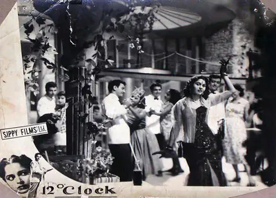 V.K. Murthy (Cinematographer), 12 O Clock, 1958, Lobby Card