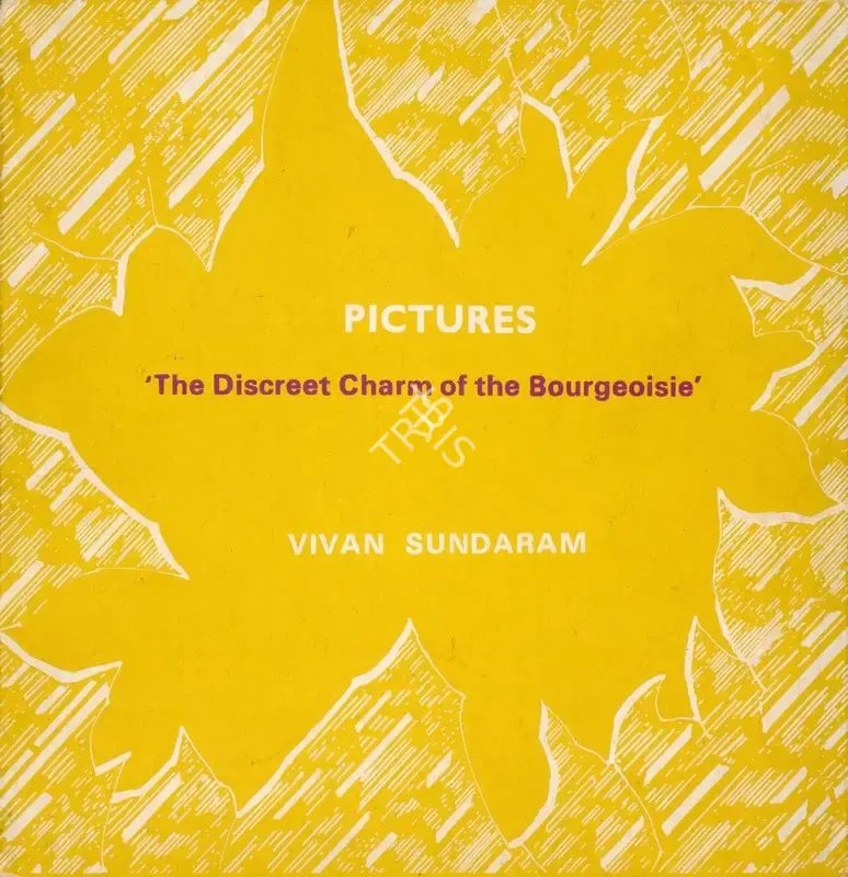 Vivan Sundaram (Artist), Pictures: The Discreet Charm of the Bourgeoisie, Solo Exhibition Catalogue