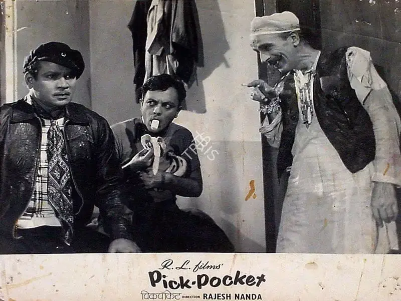 R.L. Sharma (Producer), Pick Pocket, 1962, Lobby Card