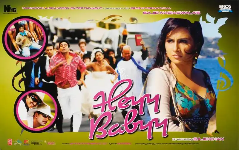 Himman Dhamija (Cinematographer), Heyy Babyy, 2007, Lobby Card