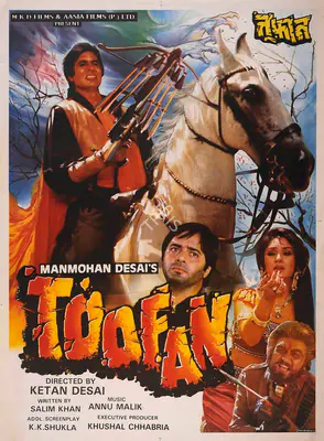 Desai, Manmohan (Producer), Toofan, 1989 | Full Sheet Poster | CinemaEducation | 00767541