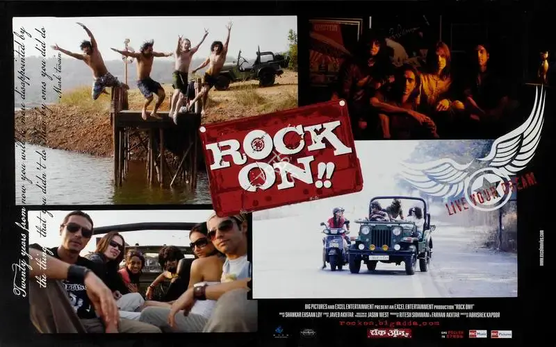 Farhan Akhtar (Producer), Rock On, 2008, Lobby Card