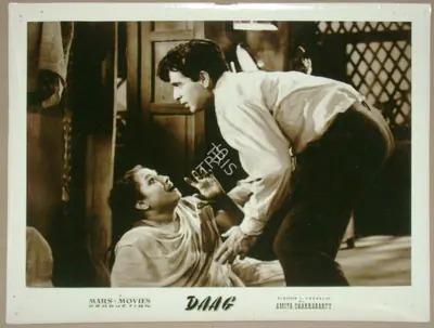 V. Babasaheb (Cinematographer), Daag, 1952, Lobby Card
