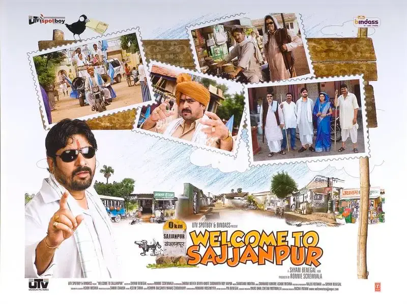 Rajan Kothari (Cinematographer), Welcome To Sajjanpur, 2008, Lobby Card
