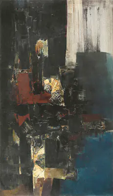 Dave, Shanti (Artist). Untitled, 1963 | Painting, Os.Del/27.01.12, 2012 · Osian's