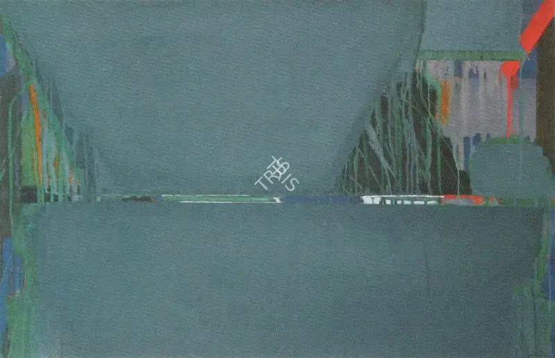 Prabhakar Kolte (Artist), Mountain, 2002, Painting