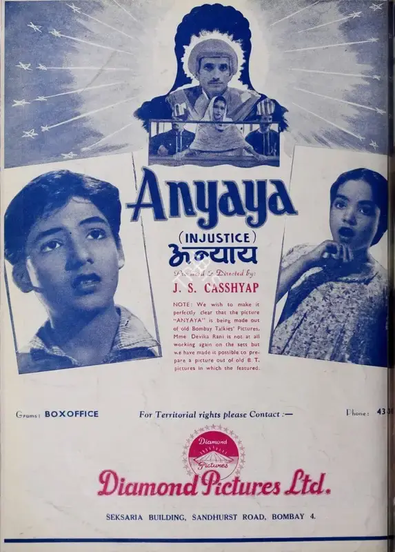 Baburao Patel (Editor), Filmindia, 1948, Magazine