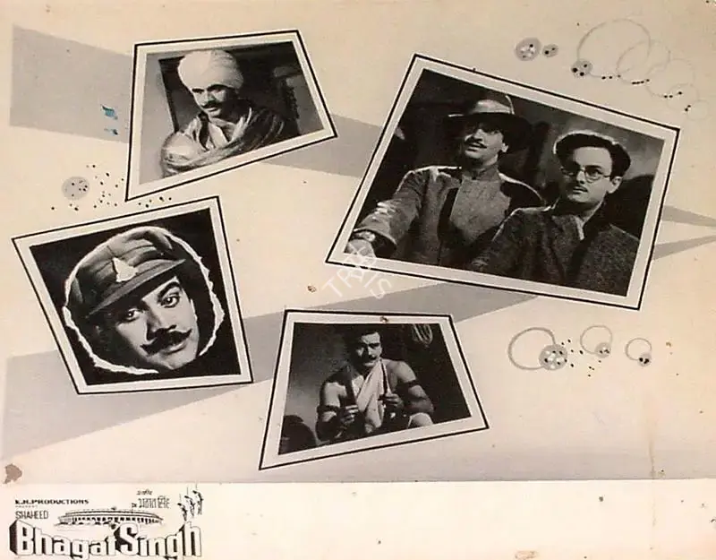 K.N. Bansal (Director), Shaheed Bhagat Singh, 1963, Lobby Card