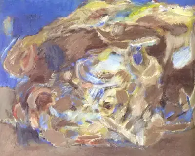 Tyeb Mehta (Artist), Trussed Bull, 1966, Painting