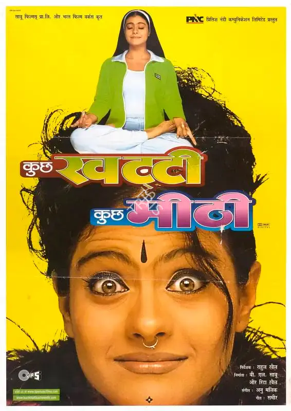 Rita Rawail (Producer), Kuch Khatti Kuch Meethi, 2001, Full Sheet Poster
