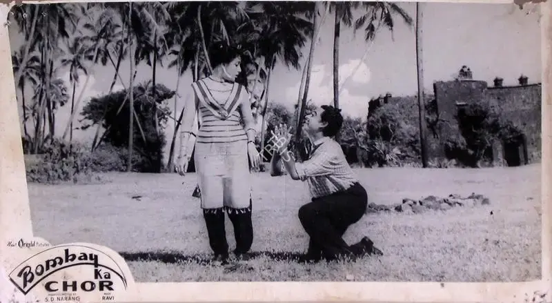 S.D. Narang (Producer), Bombay Ka Chor, 1962, Lobby Card