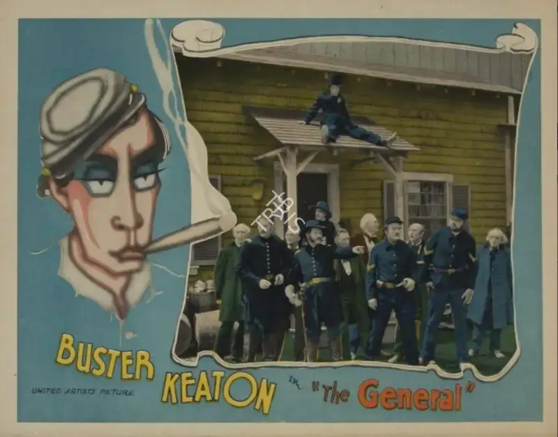 Clyde Bruckman (Director), The General, 1926, Lobby card