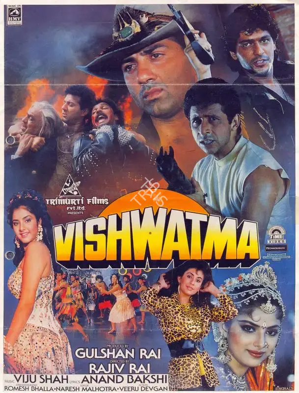 Gulshan Rai (Producer), Vishwatma, 1992, Song-Synopsis Booklet