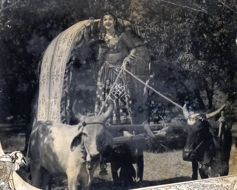 Dhirubhai Desai (Director), Mastani, 1955, Photographic Still