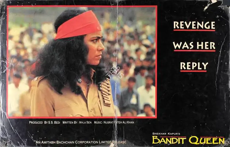 S.S. Bedi (Producer), Bandit Queen, 1994, Lobby Card