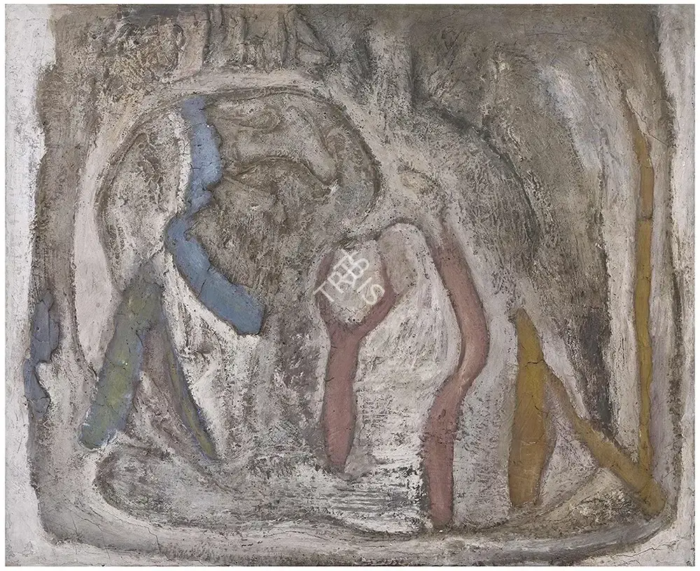 Mohan Samant (Artist), Abstract No 4, 1965, Painting