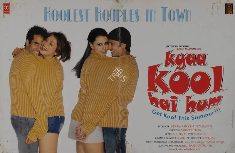 Ekta Kapoor (Producer), Kyaa Kool Hai Hum, 2005, Lobby Card