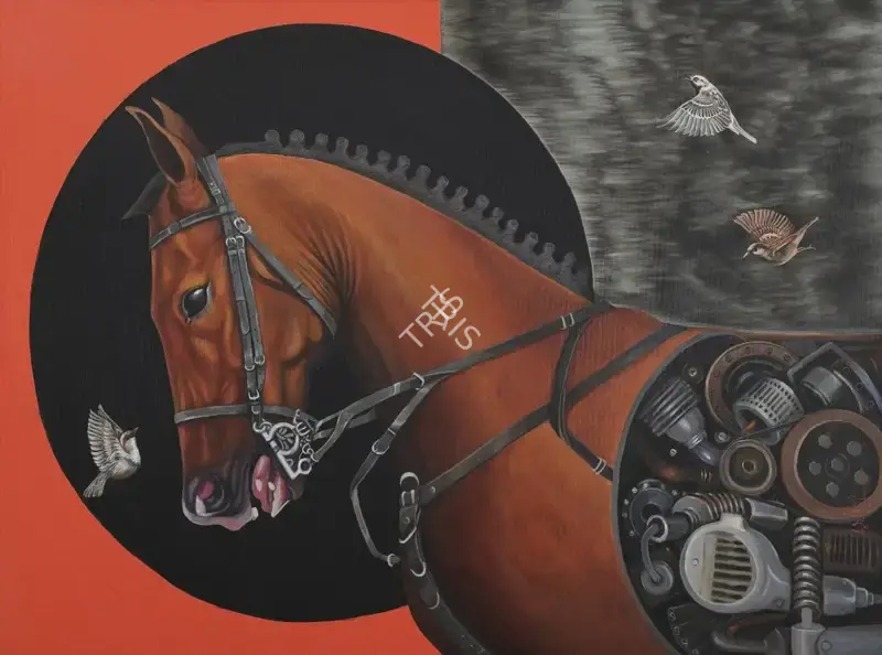 Sudhanshu Sutar (Artist), Untitled, 2022, Painting