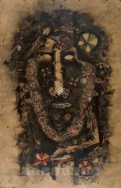 M. Senathipathi (Artist), Untitled, 1980, Painting