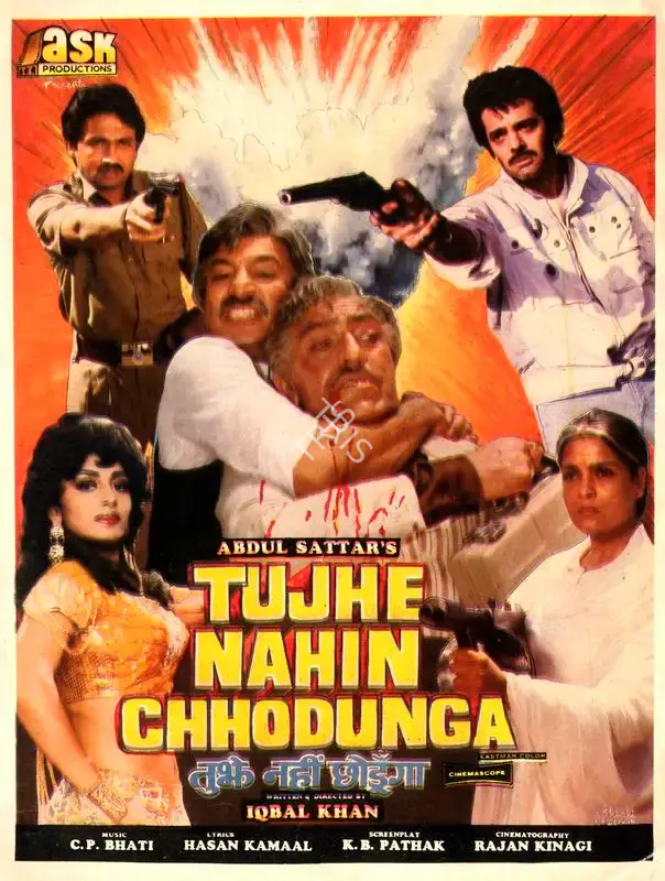 Abdul Satar (Producer), Tujhe Nahin Chhodunga, 1989, Song-Synopsis Booklet