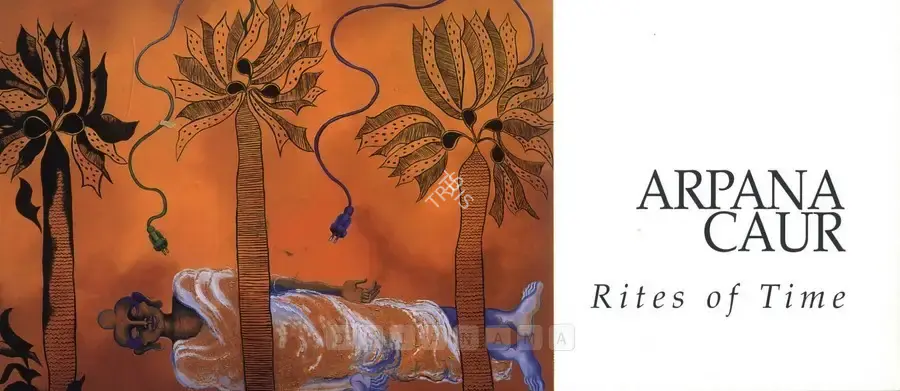 Arpana Caur (Artist), Arpana Caur, 1999, Solo Exhibition Invitation