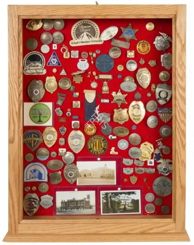 A Collection of Historic Badges, Pins and Patches from Various Hollywood Film Studios and Theatres | Badges, Badges