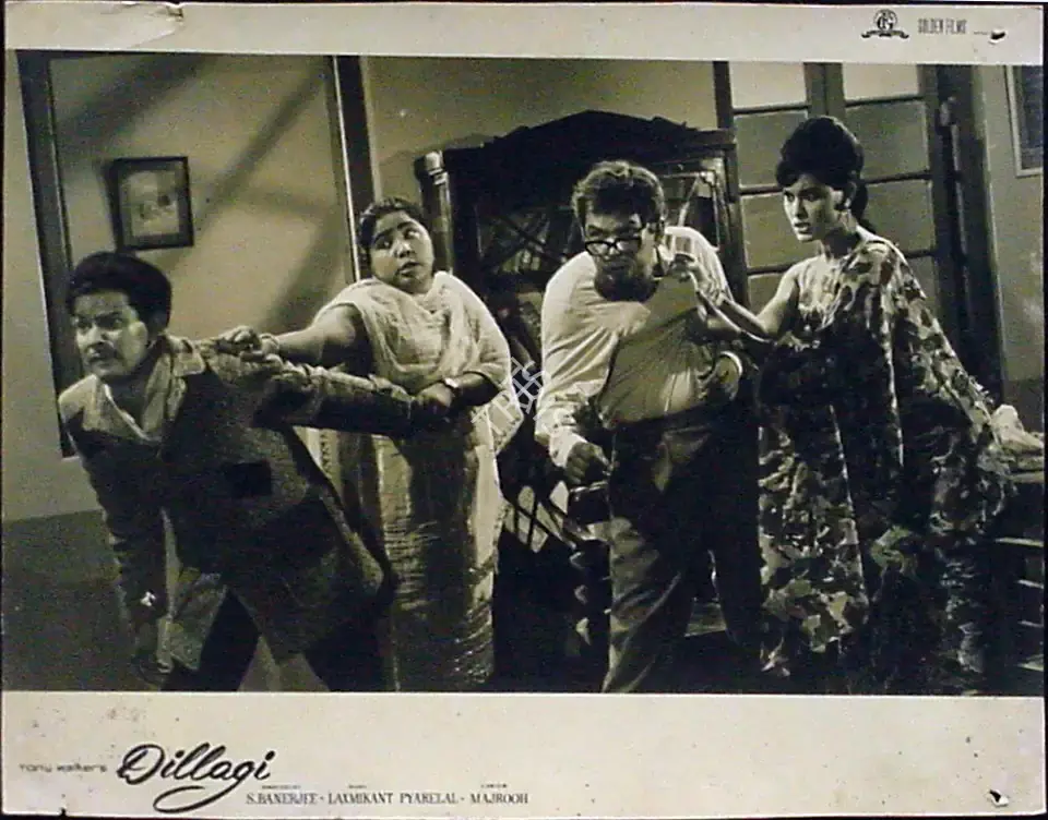 Ratanlal Nagar (Cinematographer), Dillagi, 1966, Lobby Card