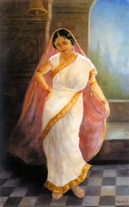 Satya Gosh (Artist), Pujarini, Painting