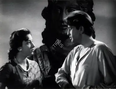 V.N. Reddy (Cinematographer), Aag, 1948, Photographic Still