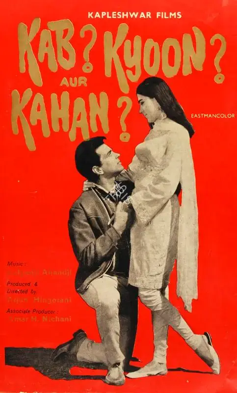 Arjun Hingorani (Producer), Kab Kyoon Aur Kahan, 1980, Song-Synopsis Booklet