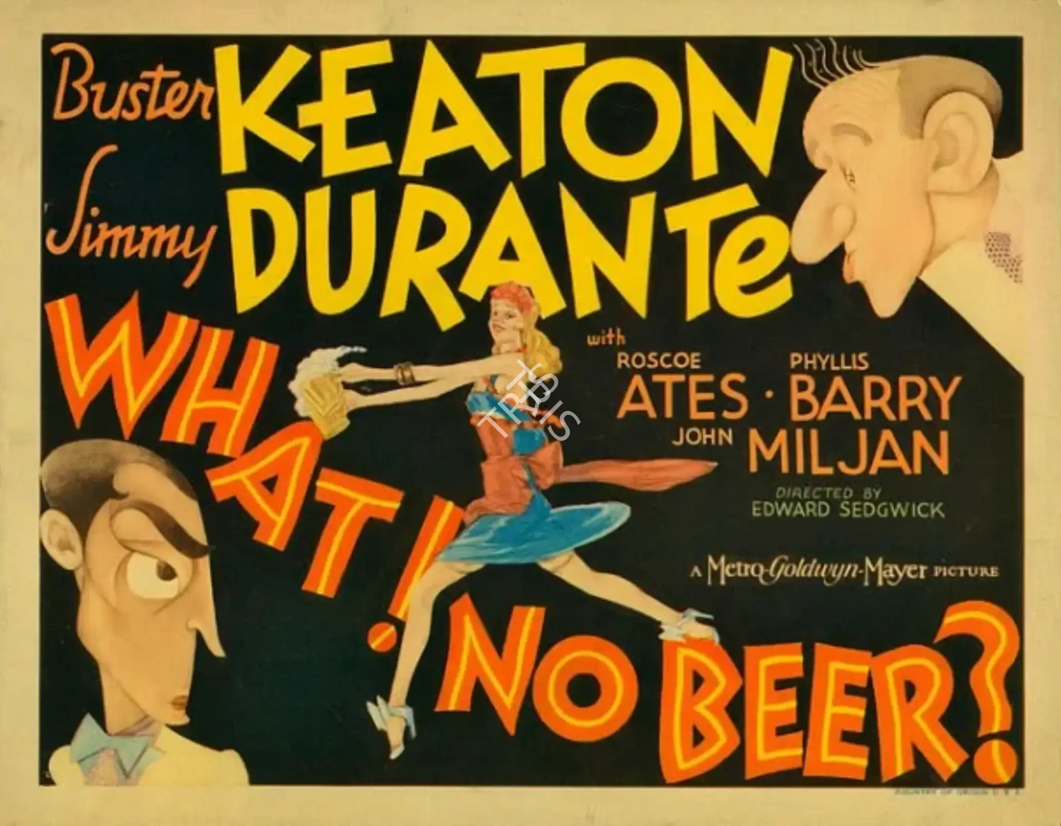 What!  No Beer?, Actor, 1933