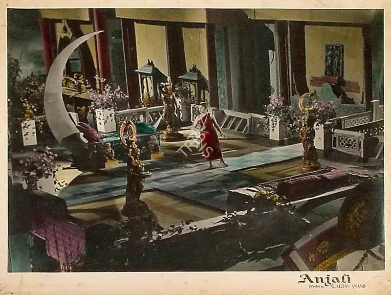 Chetan Anand (Director), Anjali, 1957, Lobby Card